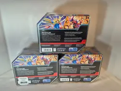 Pokemon TCG Koraidon Ex Slashing Legends tins---Factory Sealed---3 Tin Lot - Image 2