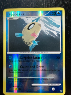 Pokemon Revers-Holo Feebas Lv.5 104/147 Excellent - Near-Mint Condition - Image 1