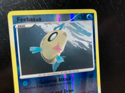 Pokemon Revers-Holo Feebas Lv.5 104/147 Excellent - Near-Mint Condition - Image 3