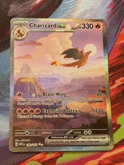 2023 Pokemon SV 151 Charizard ex 199/165 - Special Illustration Rare - Image 1