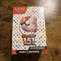 Pokemon TCG Scarlet & Violet-151 Bundle - 6 Packs - Image 1