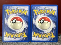 Pokemon Base Set 2x {{{ Pikachu }}} 58/102 ** Shadowless**Yellow Cheeks **L@@K - Image 2