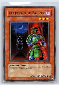 Mataza the Zapper Rare Invasion of Chaos IOC-086 LP - Image 1