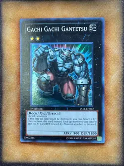 Yugioh Gachi Gachi Gantetsu YS11-EN042 Super Rare 1st Ed NM - Image 1
