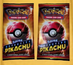 Pokemon Trading Cards-2019 Detective Pikachu Movie Theater Promo Card Packs - Image 1