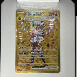 Pokemon TCG Cinderace ex Holofoil SV: Scarlet & Violet Promo Cards #163 SEALED - Image 1