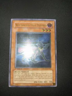 Yugioh! Neo-Spacian Dark Panther Ultimate Rare 1st Edition POTD-EN005 Nm- No Lob - Image 1