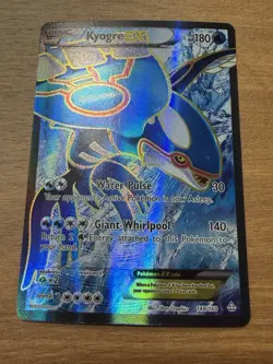 Kyogre EX 148/160 FULL ART Pokemon Card XY Primal Clash Holo Rare LP/MP - Image 1