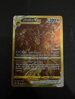 Giratina VSTAR (Secret) GG69/GG70 Crown Zenith: Galarian Gallery Pokemon Card NM - Image 1