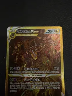 Giratina VSTAR (Secret) GG69/GG70 Crown Zenith: Galarian Gallery Pokemon Card NM - Image 2