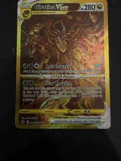 Giratina VSTAR (Secret) GG69/GG70 Crown Zenith: Galarian Gallery Pokemon Card NM - Image 3