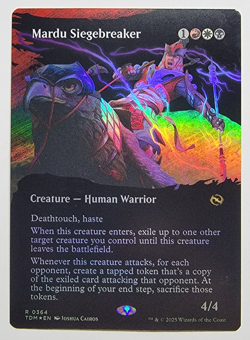 Mardu Siegebreaker (Borderless) - Tarkir: Dragonstorm 🔥 BUY 2 GET 1 FREE 🔥 NM - Image 1