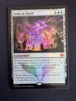 x1 Smile at Death - Foil M MTG Tarkir: Dragonstorm M/NM, English - Image 1