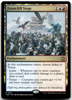 MTG Frostcliff Siege Tarkir: Dragonstorm TDM #187 rare NM AWESOME! - Image 1