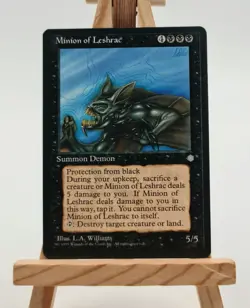 Minion of Leshrac Ice Age Magic Karte MTG englisch (Diener von Leshrac) - Image 1