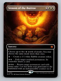 Season of the Burrow (Borderless) M Bloomburrow 282 NM - Image 1