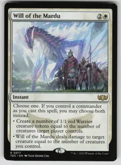 Will of the Mardu Normal R Commander: Tarkir: Dragonstorm 17 NM - Image 1