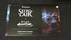 MTG Secret Lair AVATAR: Everything Changed - FOIL - US Seller SEALED - Image 1