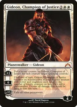 MTG Gideon, Champion of Justice [Gatecrash] Near Mint Magic - Image 1
