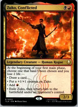 Zuko, Conflicted 253 R Avatar: The Last Airbender 2025 NM - Image 1