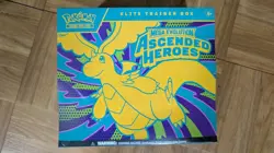 Pokemon TCG Ascended Heroes ETB [Fully Sealed/Unopened] - Image 1