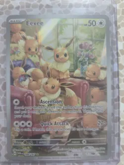 Pokemon TCG Twilight Masquerade Eevee #188 Full Art Illustration Rare - Image 1