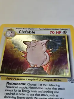 Clefable [Holo] Pokemon Jungle #01/64 [First Edition] - Image 2
