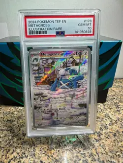 PSA 10 Metagross #178 Pokemon Temporal Forces IR Illustration Rare - Image 1