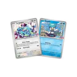 Pokemon TCG - Terapagos + Quaxly - SV Surging Sparks Sealed Horizons Stamp Promo - Image 1