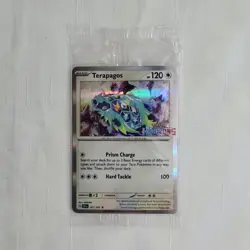 Pokemon TCG - Terapagos + Quaxly - SV Surging Sparks Sealed Horizons Stamp Promo - Image 2
