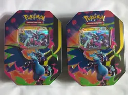 Pokemon Mega Charizard X-Set of 2- Tins ✅Sealed ✅In Hand - Image 1