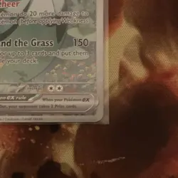 Pokemon Serperior EX 164/086 Sv: Black Bolt Full Art Holo English - Image 2