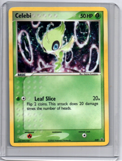 Pokemon - Celebi - #29 - Pokemon Promo - Holo - Light Played - Image 1
