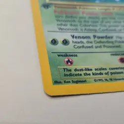 Venomoth [Holo] Pokemon Jungle #13/64 [1st Edition] - Image 4