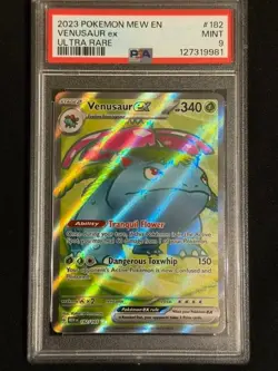 2023 Pokemon 151 Venusaur Full Art PSA 9 Mint 🔥 - Image 1