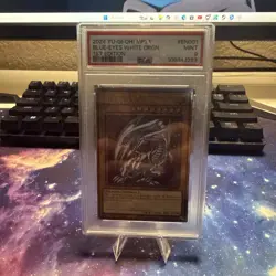 2024 YU-GI-OH! MP24-25TH ANV TIN: DUELING MIRRORS BLUE-EYES WHITE DRAGON PSA 10 - Image 1