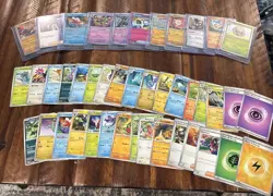 Pokemon Trading Card Game Assorted Card Lot 40+ Mixed Card Lot - Image 1