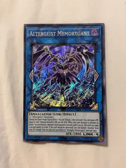 Yu-Gi-Oh! Altergeist Memorygant BROL-EN045 Secret Rare 1st Edition Near Mint - Image 1