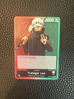 Trafalgar Law OP01-002 Leader Romance Dawn - One Piece TCG English - Image 1