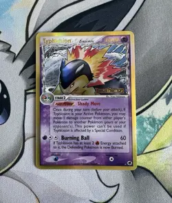 Pokemon Typhlosion 12/101 Delta Species Reverse Holo Dragon Frontiers Card - NM - Image 1