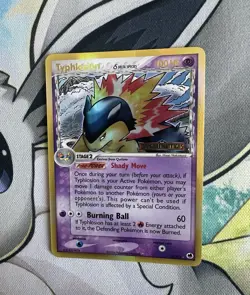Pokemon Typhlosion 12/101 Delta Species Reverse Holo Dragon Frontiers Card - NM - Image 3