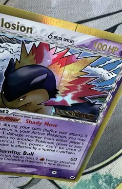 Pokemon Typhlosion 12/101 Delta Species Reverse Holo Dragon Frontiers Card - NM - Image 4