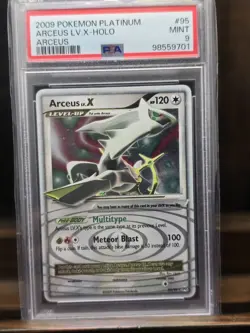 Pokemon TCG Arceus LV.X Holo Rare Card 95/99 Mint Condition - Image 1