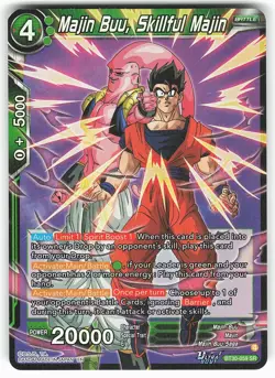 Majin Buu, Skillful Majin BT30-059 SR Dragon Ball Super Card - Image 1