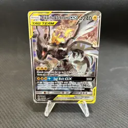 Pikachu & Zekrom-GX SM TAG TEAM Promos HP Holo Card SM168/260 Rare Pokemon Card - Image 1