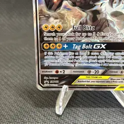 Pikachu & Zekrom-GX SM TAG TEAM Promos HP Holo Card SM168/260 Rare Pokemon Card - Image 5