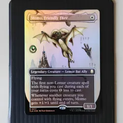 Momo, Friendly Flier (Borderless) Avatar: The Last Airbender Foil R317 - Image 1