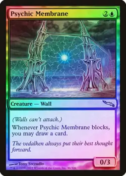 MTG Psychic Membrane FOIL Mirrodin - Image 1