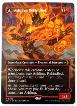 Ashling, Rekindled (Borderless) - Lorwyn Eclipsed (ECL) - EN - R 0290 - Image 1