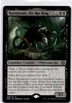 Karumonix, the Rat King Phyrexia: All Will Be One Regular - Image 1
